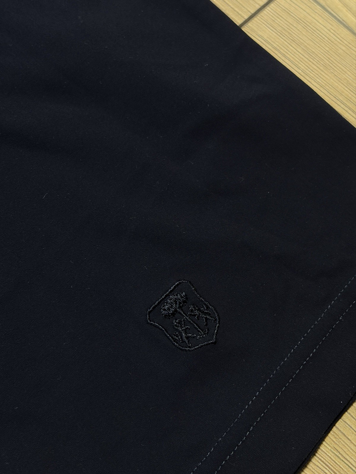 Corneliani Polyamide Navy Blue Crewneck T-shirt sz 58 gallery