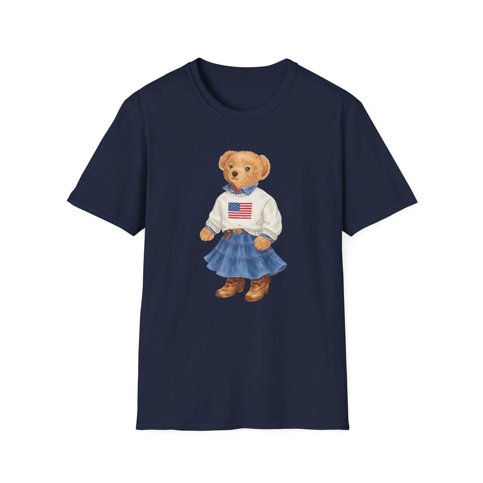 Polo Bear Unisex Shirt Cotton Luxury Design Tshirt Size XS-XL gallery