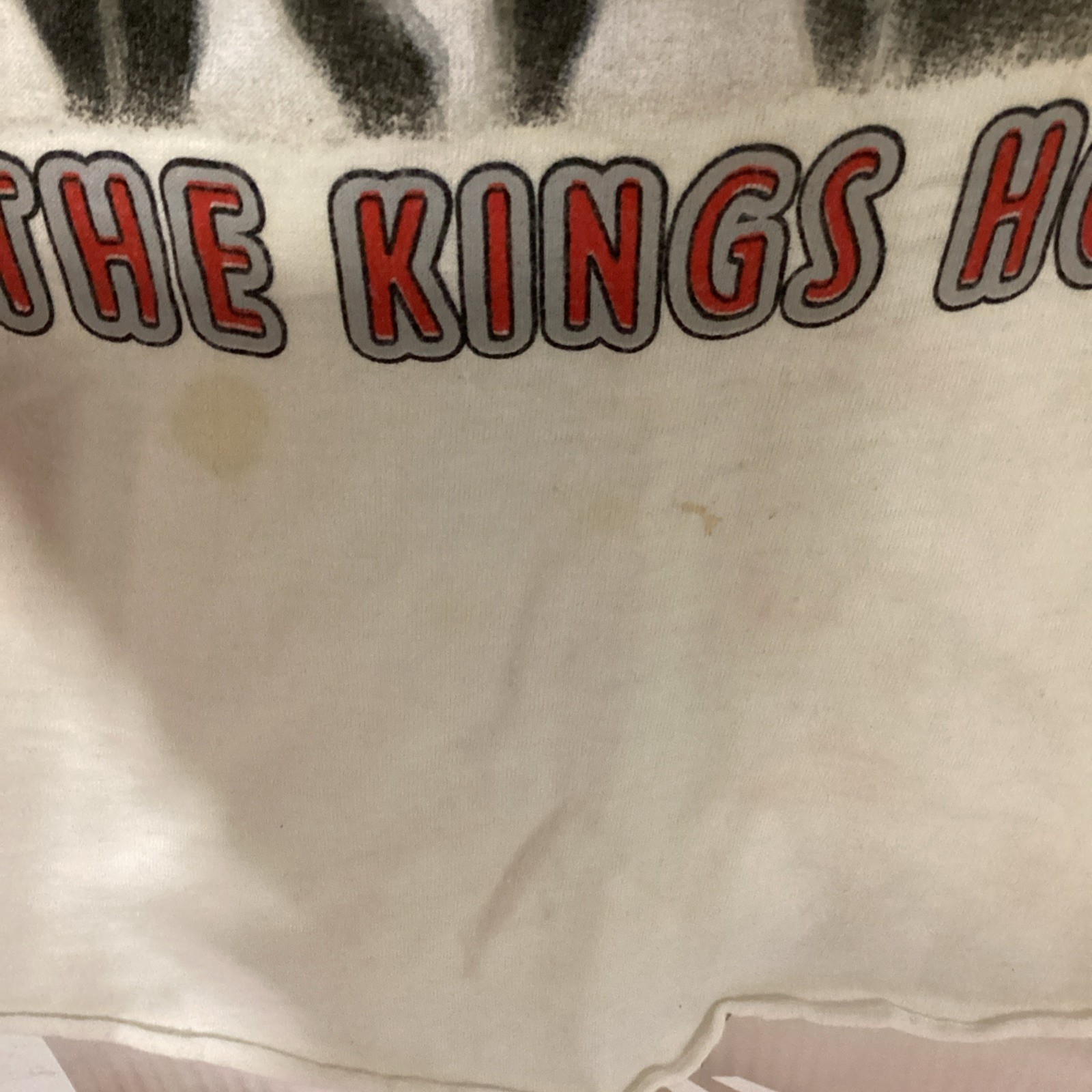 VINTAGE The Firm “All The Kings Horses” Large 3/4 Sleeve Baseball Band Tour Tee gallery
