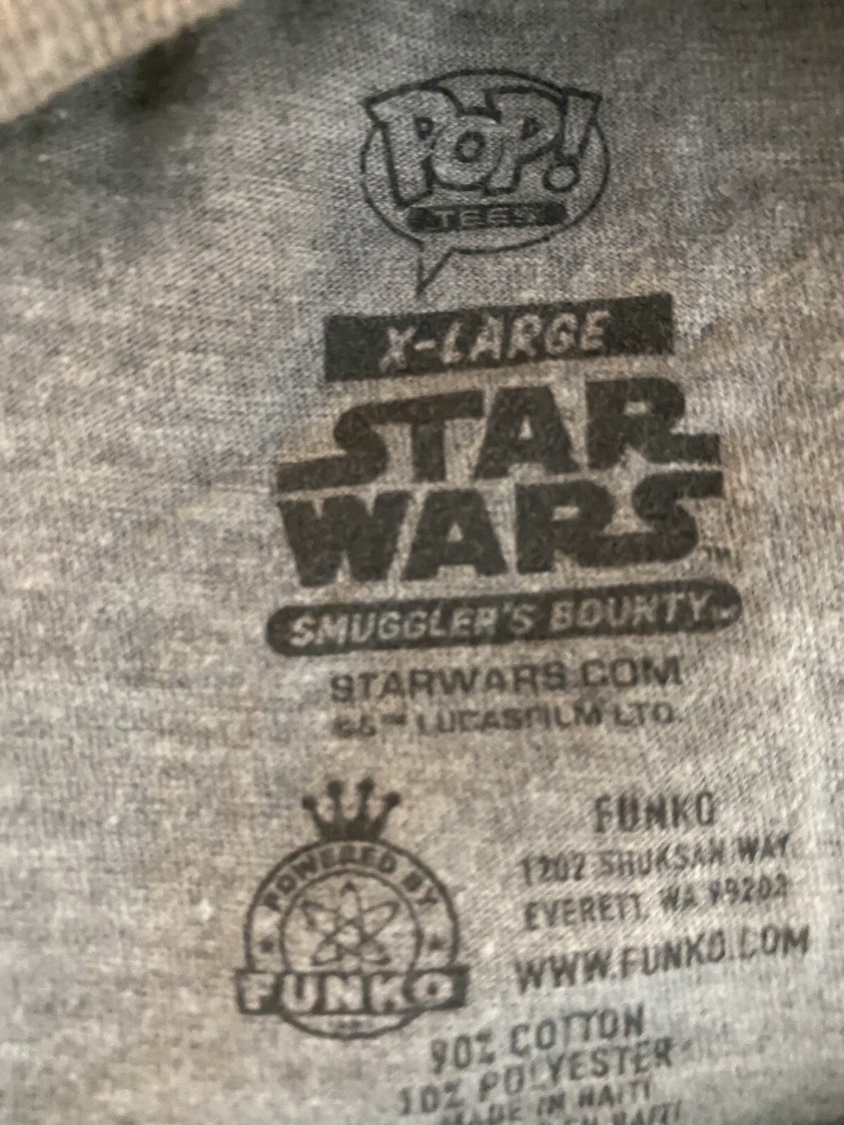 Star Wars Battle Of The Death Star Vader Vs. Kenobi XL Gray Mens T Shirt gallery