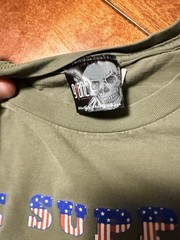 We Support Our Troops Rage Against The Machine T Shirt Green Giant Tag