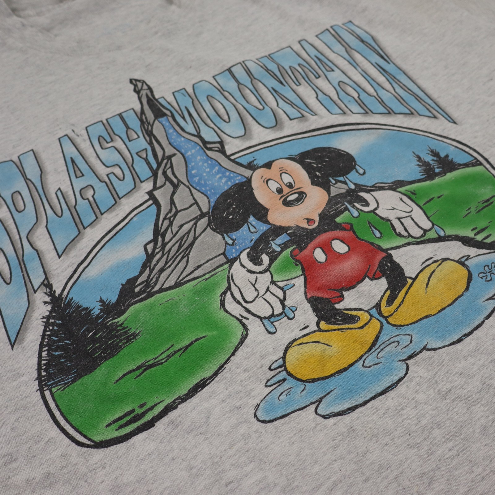 Vintage Disney Splash Mountain Shirt Mens Large Mickey Mouse Retired Ride Tee gallery