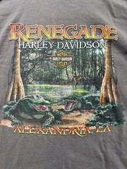 Harley Davidson Motorcycle Renegade Alexandria LA Louisiana Long Sleeve Sz Large