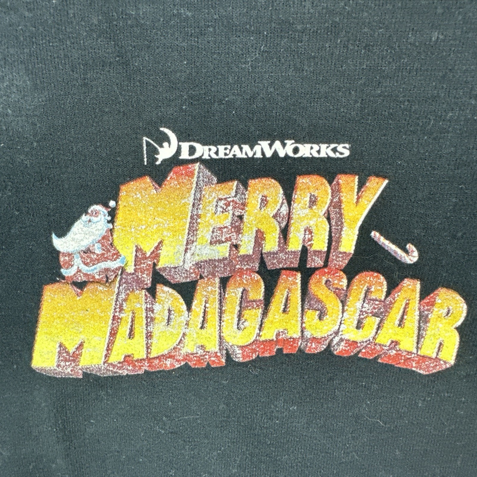 Vtg Merry Madagascar Promotional Hoodie 2012 Gaylord Dreamworks Men’s XXL gallery