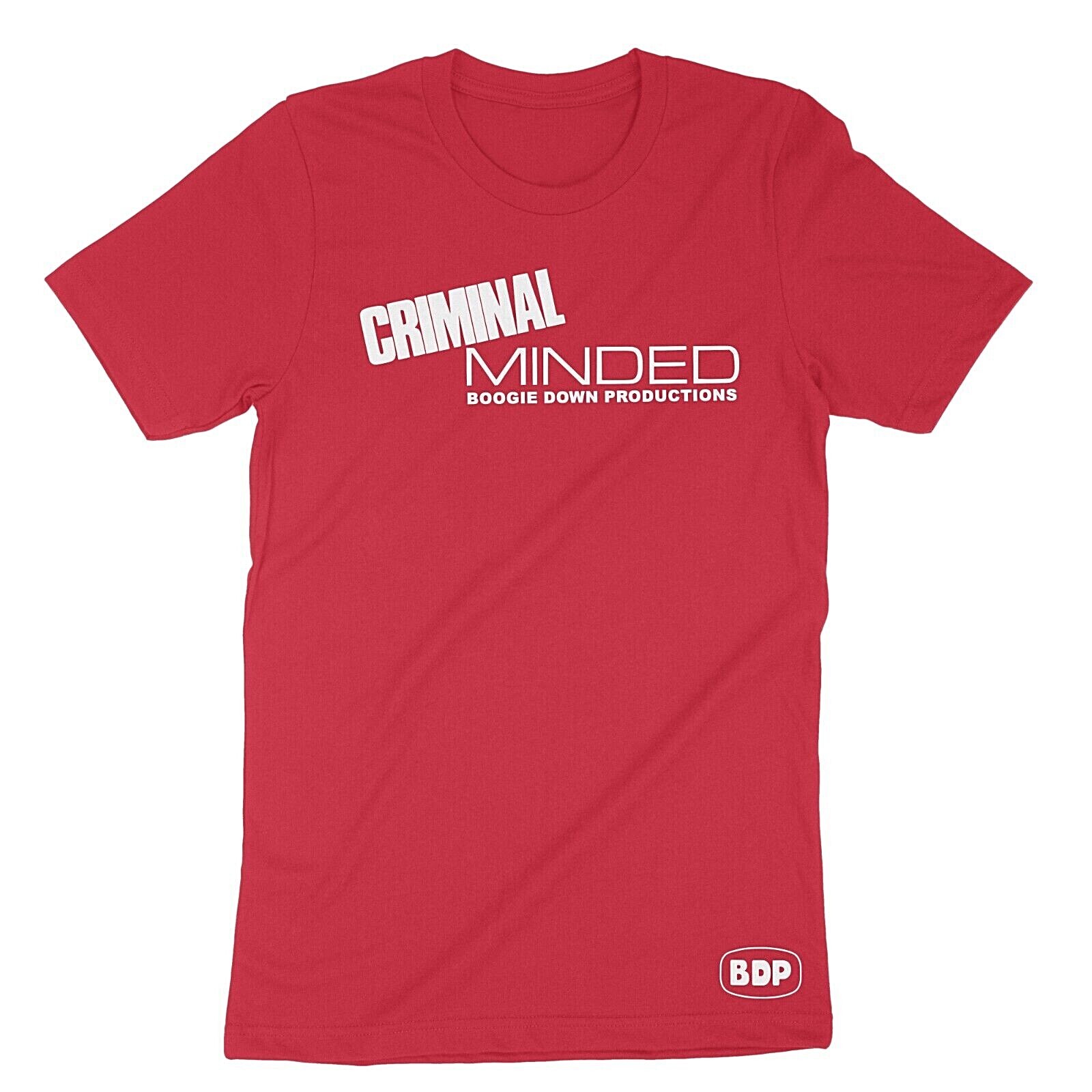 Boogie Down Productions BDP KRS One Criminal Minded Graphic Hip Hop Men's Tee gallery