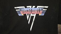 Van Halen Graphic Print Logo Black T-Shirt by Suna Platinum Men’s Size Large