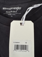 Wrangler® x Whataburger® Men’s Ingredient T-Shirt Deep Indigo Blue Size M NWT