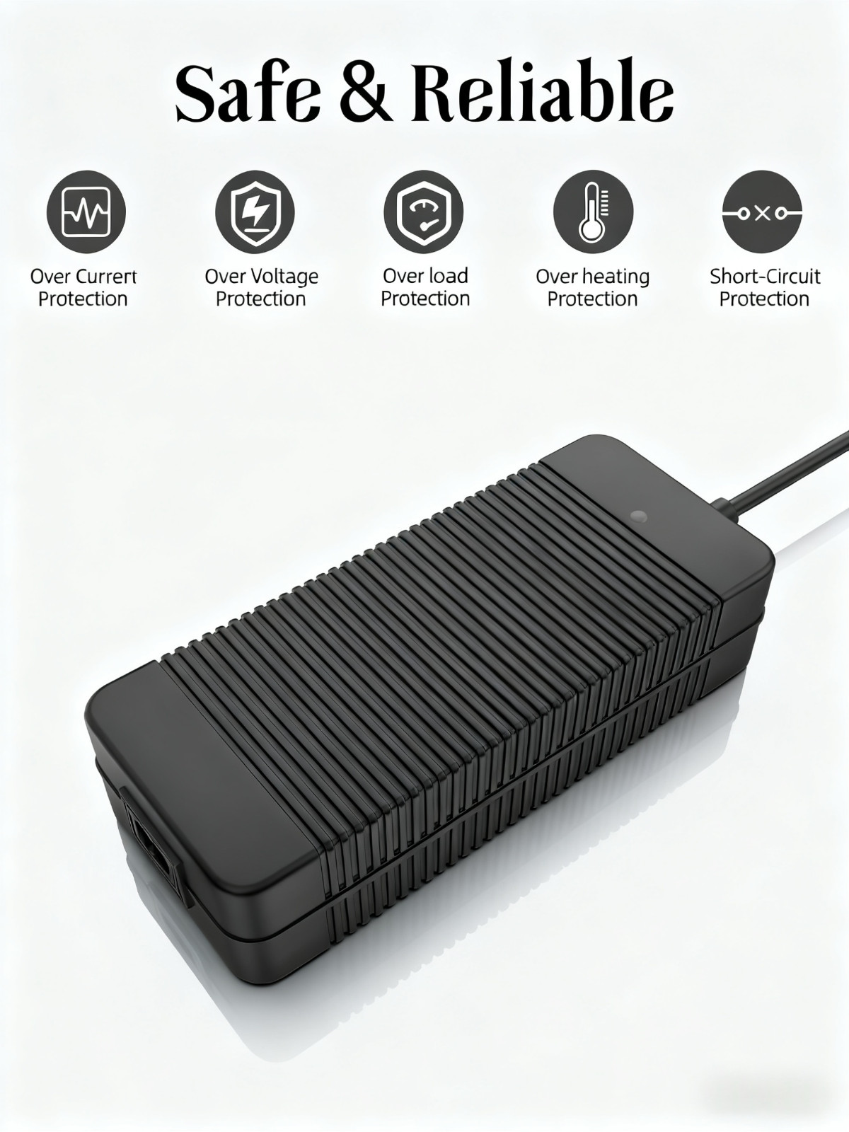 42V 2A Charger with RCA 10mm Plug