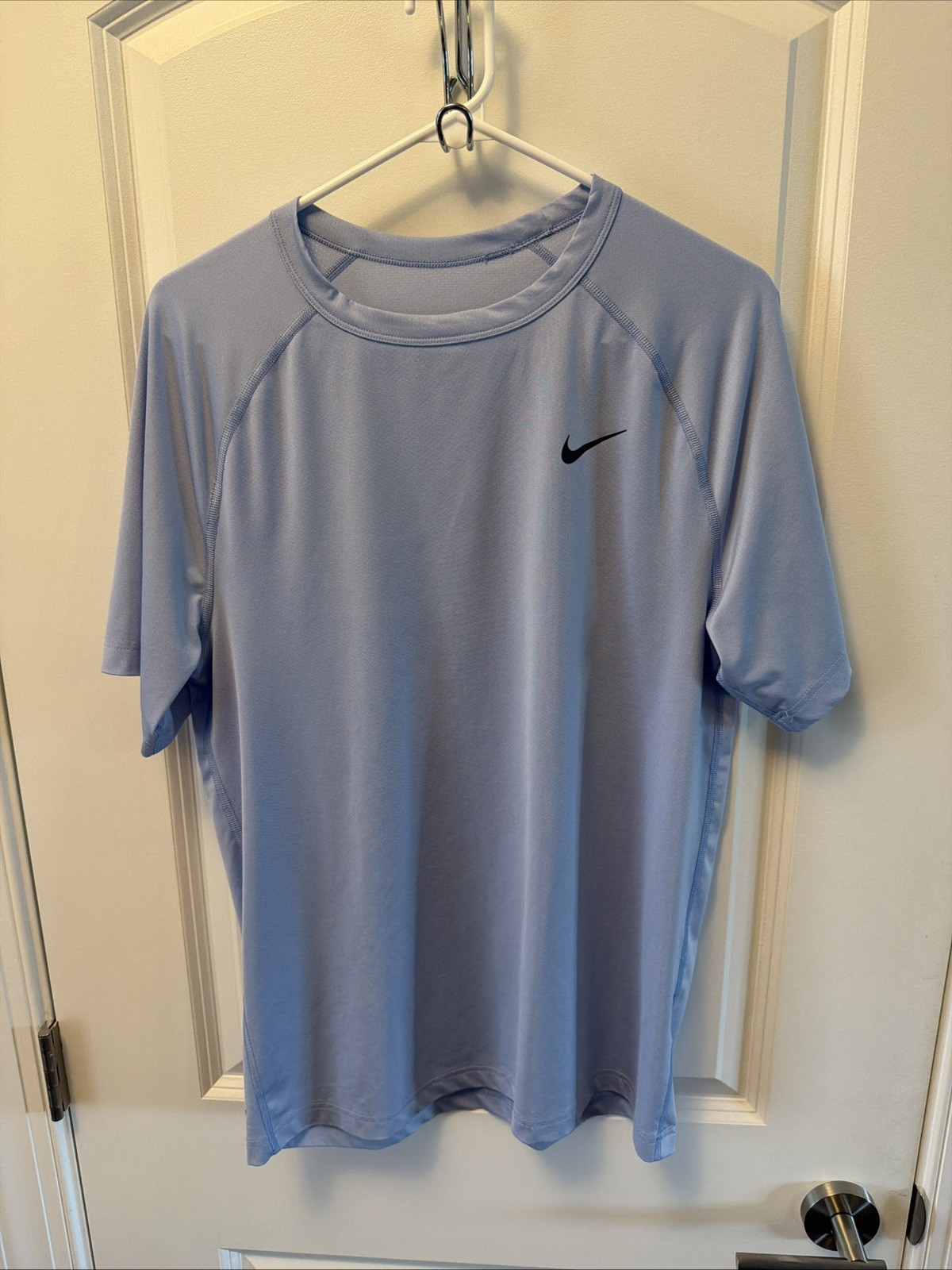 Nike Men's Dri-Fit Fitness Tee Shirt Small Light Blue gallery