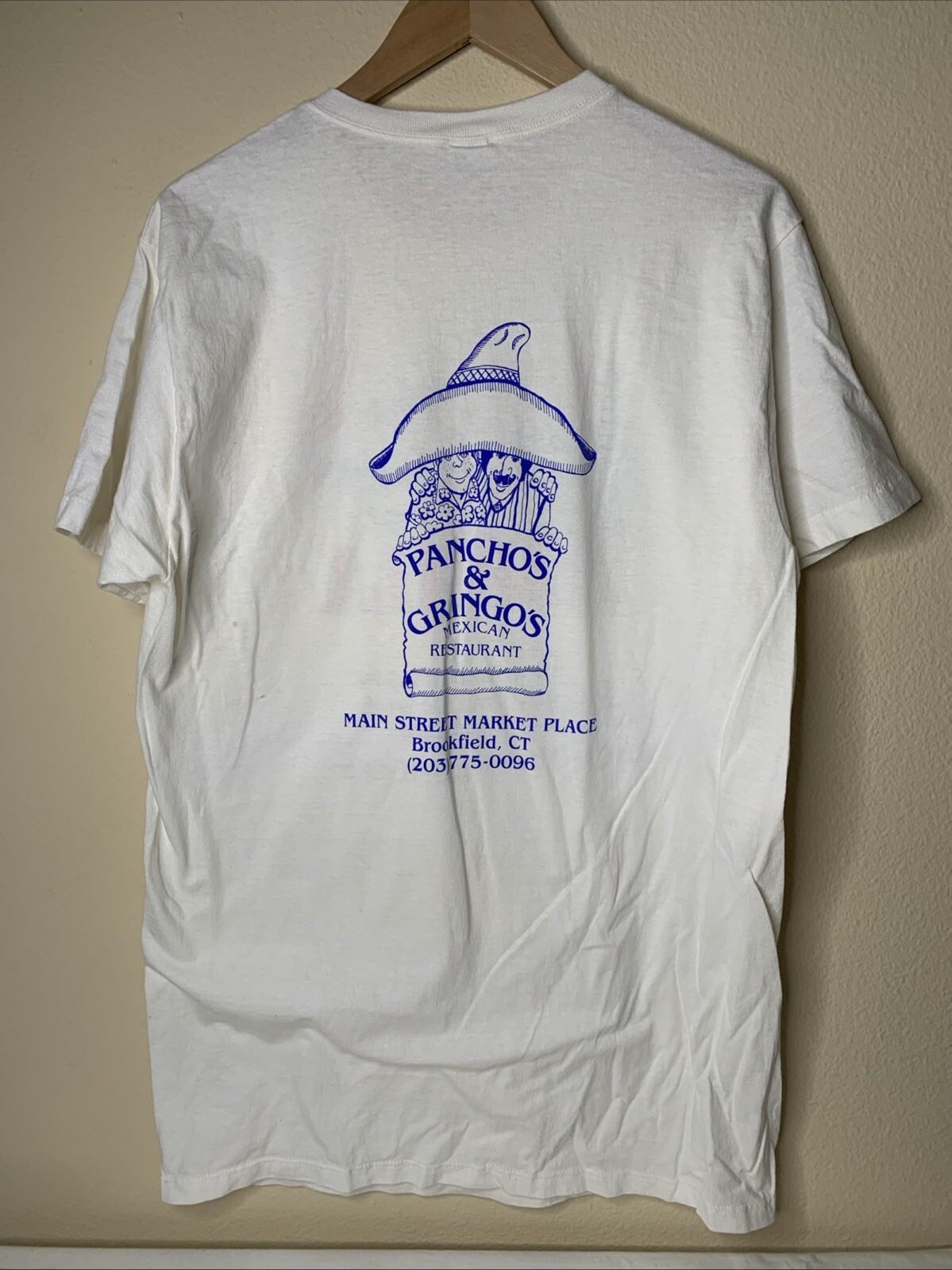 Vintage 4 Stages Of Tequila Shirt Mens Sz L Funny Humor Restaurant Art 90s gallery