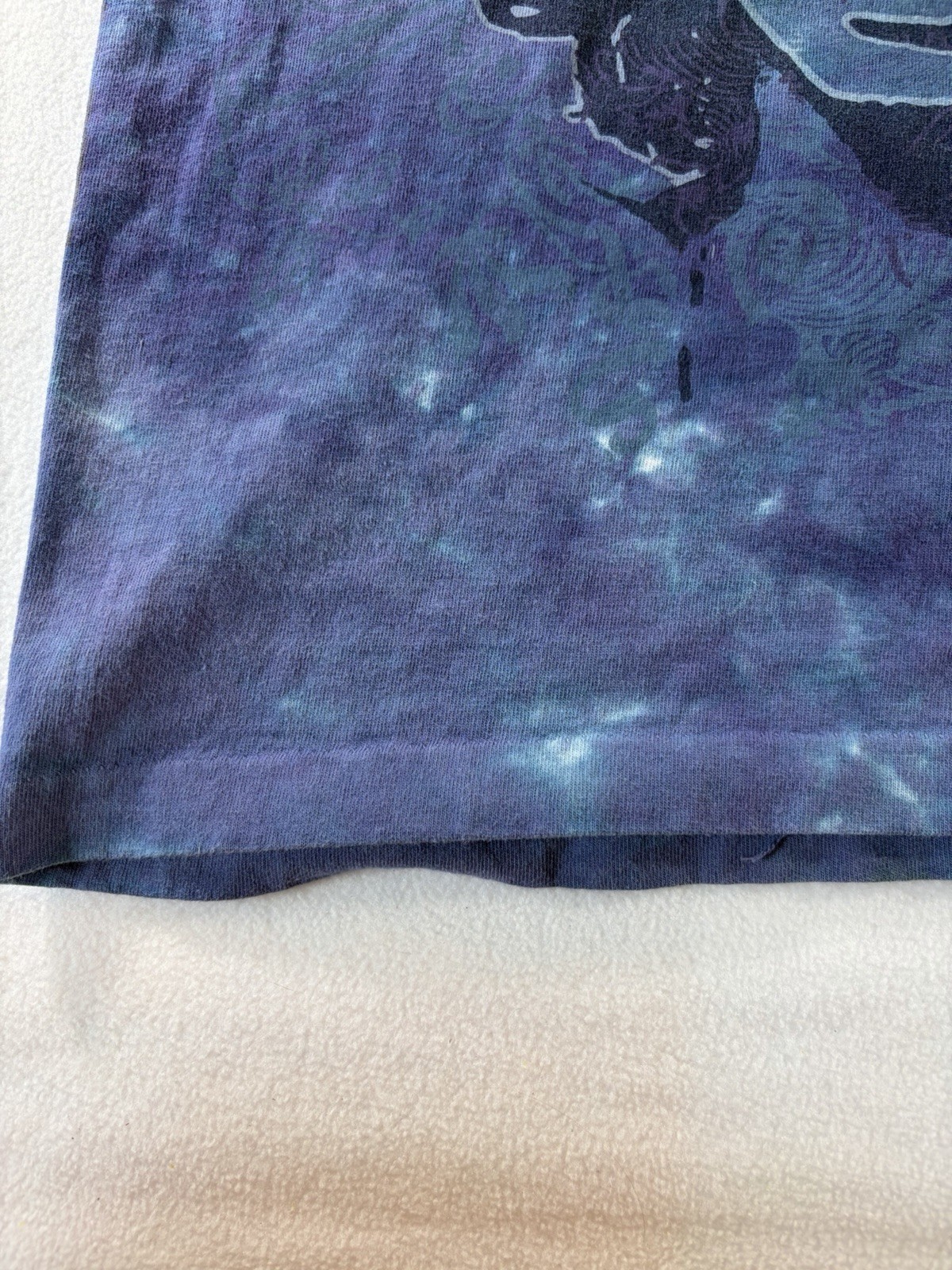 The Doors Jim Morrison Tie Dye T-Shirt Purple Blue Size L Liquid Blue gallery