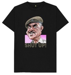 Shut Up It Ain’t Half Hot Mum Windsor Davies T Shirt