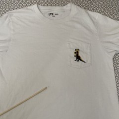 Uniqulo UT Archive Jean-Michel Basquiat Embroidered Logo Men’s T-Shirt Size S