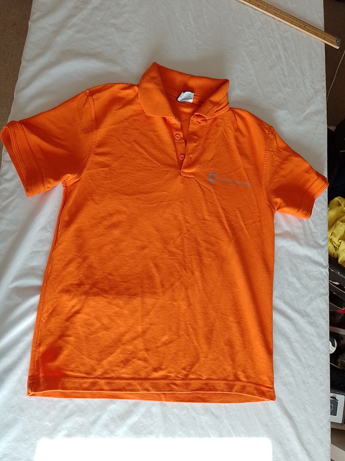 Men's T Shirt Uneek Size S Short Sleeves Orange 25470 gallery