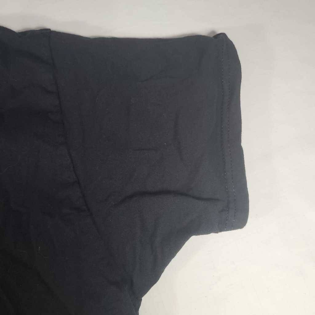 Second To None Hanes Custom Ink Mens Graphic T-Shirt Black 100% Cotton Crew L gallery