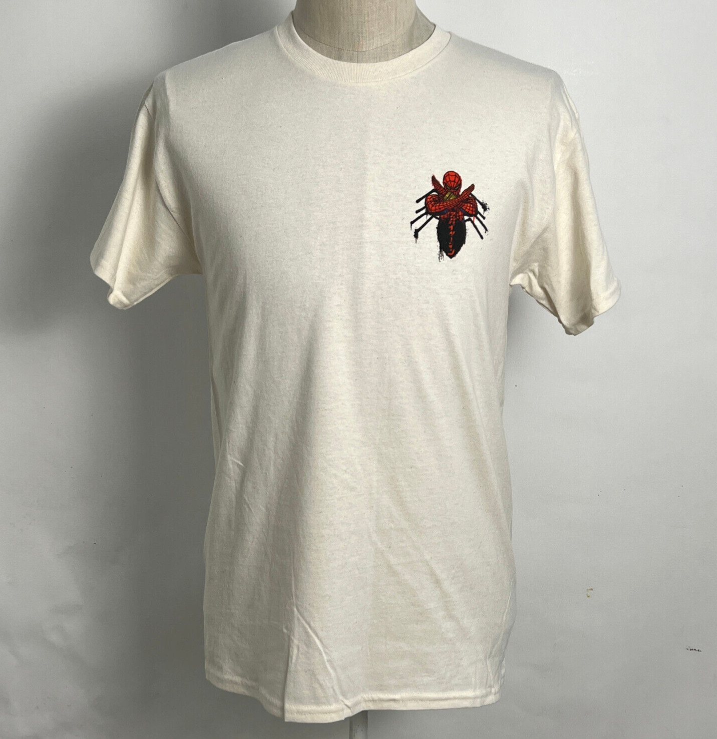 CVLA x Marvel Men's T-Shirt Spider-Man Cream Size M NEW gallery