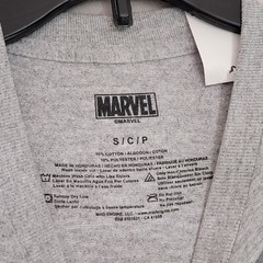 MARVEL COMICS Shirt Mens Small Gray Golden Age Avengers Casual Hulk Thor NWT