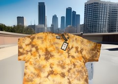 CSG Tied & Dyed Shirt Size LARGE (Cloud WH/SQU/HMP) #1801835 Tie-Dye