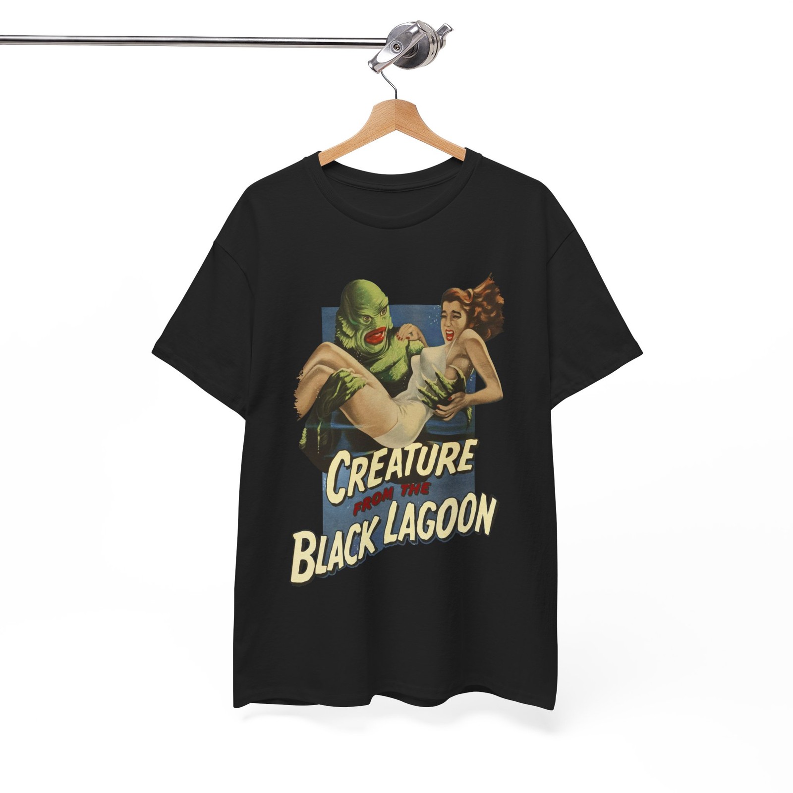 Creature from the Black Lagoon T-Shirt, Classic Horror Movie Unisex Shirt gallery