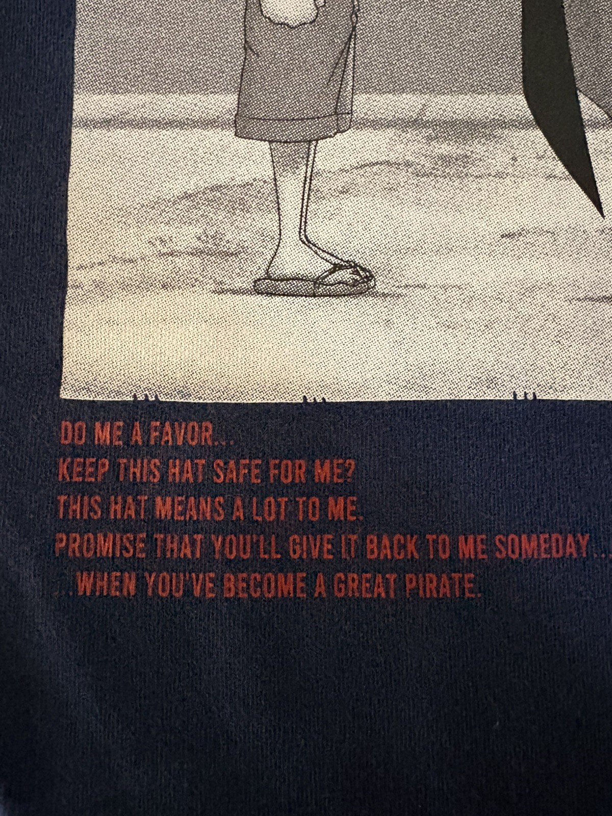UNIQLO UT x One Piece Large T-shirt Monkey D. Luffy Shanks Anime Japan Navy gallery
