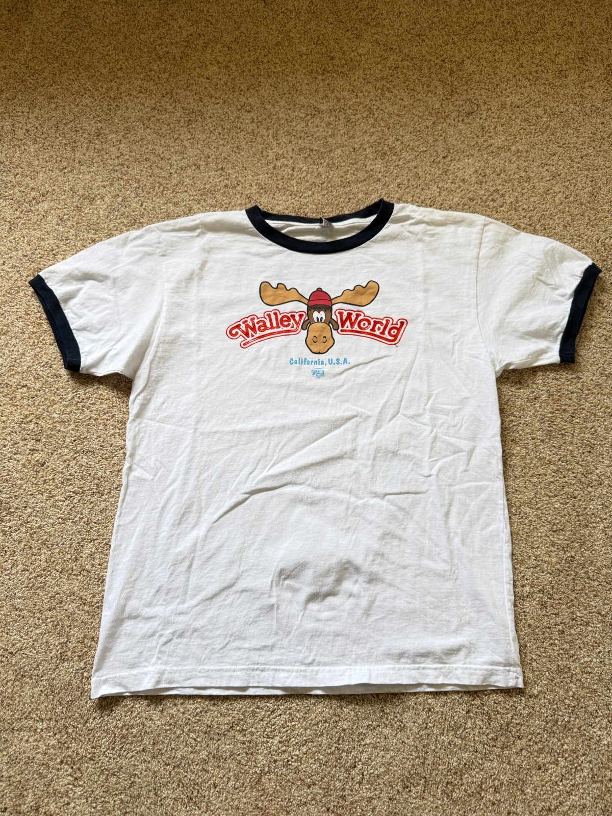 Vintage Walley World Marty Moose T-Shirt Mens XL y2k 2000s Movie Funny Tee