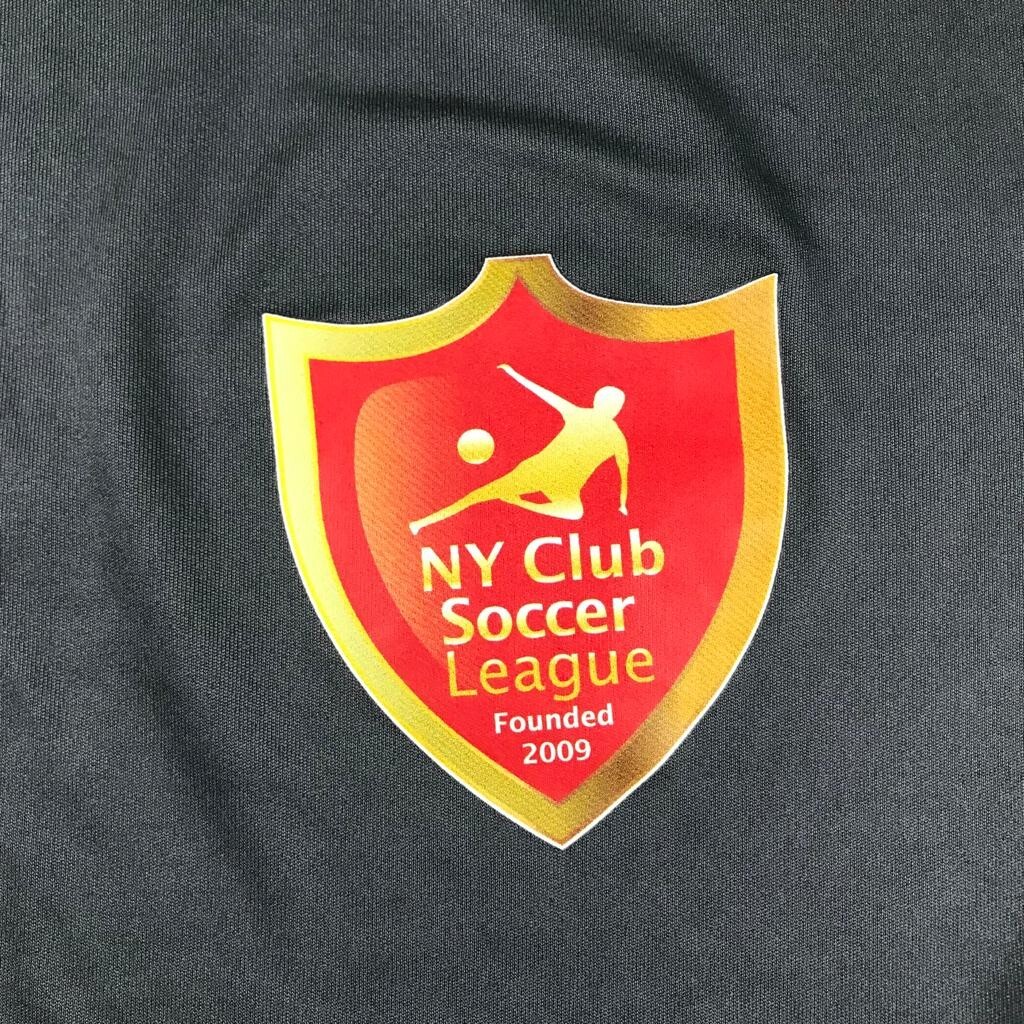 NY Club Soccer League Shirt Mens Medium Gray 2015 Finals Short Sleeves Tee gallery