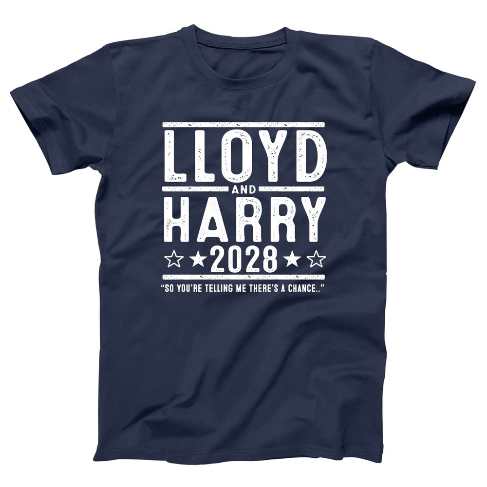 Lloyd Harry 2028 Election – funny dumb dumber movie Xs-5x Unisex Soft Tshirt