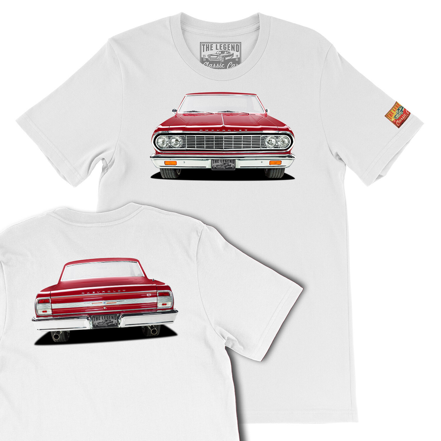 1964 Chevy Chevelle, Legend Classic Car, Men's Gift T-shirts Made in USA gallery