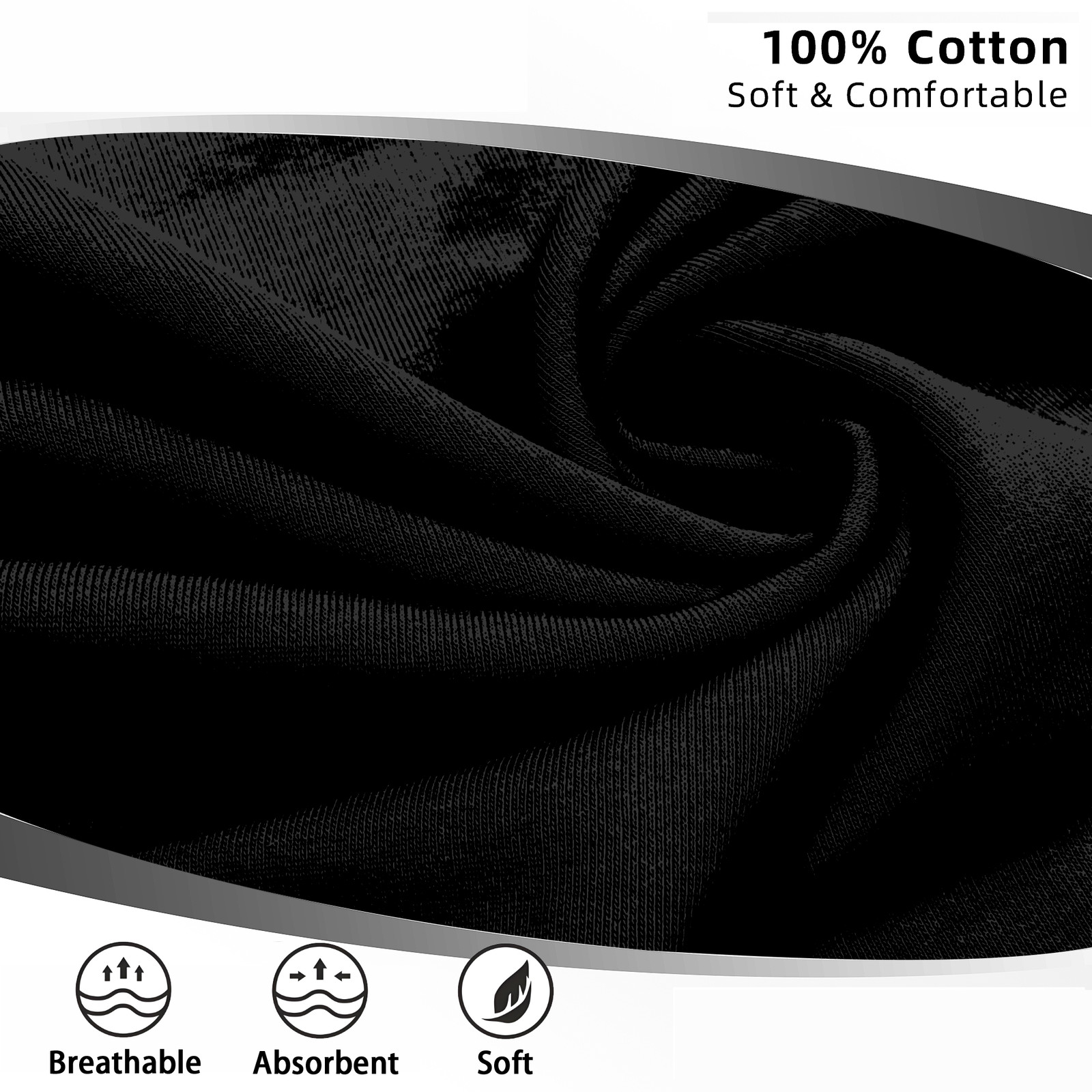 Men's 100% Cotton T-Shirt Teens Short Sleeve Crew Neck American Flag Gun gallery