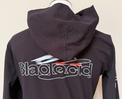 NWT Balenciaga AI Generated Logo Hooded Distress 3/4 Sleeve Tee Shirt Sz S $1250