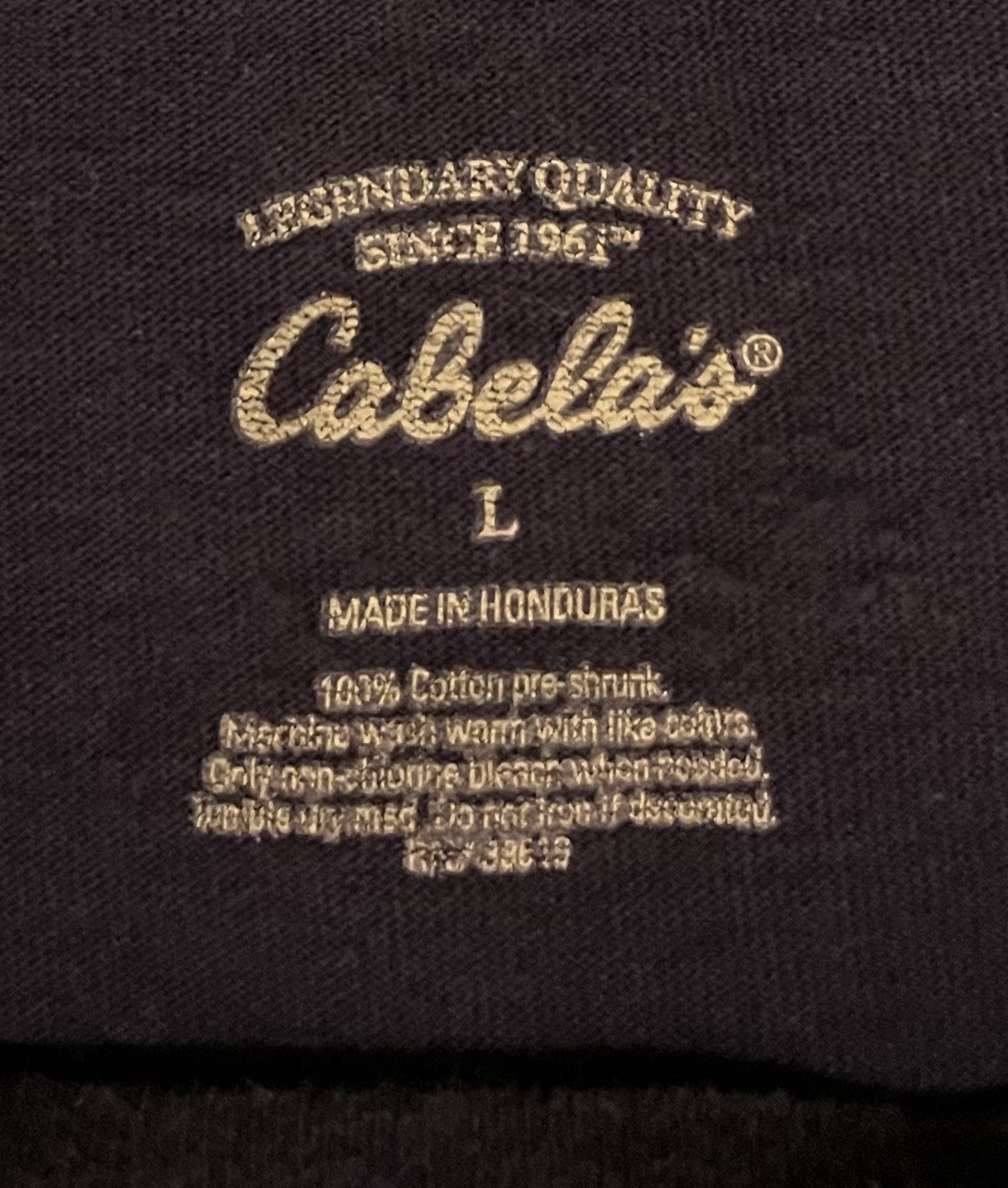 Cabela's Shirt Mens Y2K large purple 100% cotton duck 2000s Kansas outdoors gallery