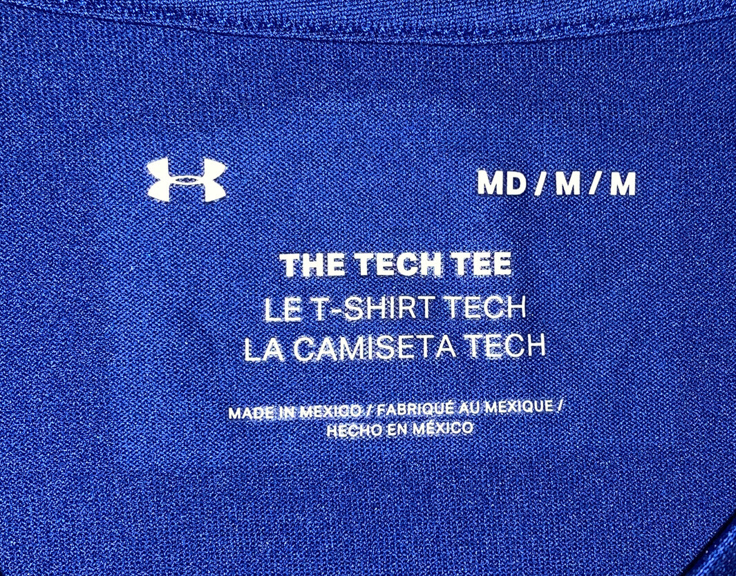 UNDER ARMOUR MENS TECH SHORT SLEEVE LOOSE T-SHIRT HEATGEAR BLUE 1326413-400 SZ M gallery