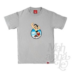 ALOHA ARMY “ASTRO SHAKA” TEE astro boy anime mighty atom in4mation japan stussy