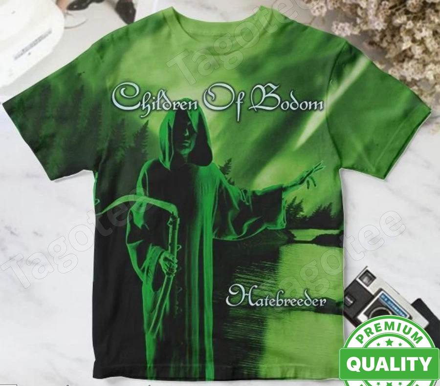 Children Of Bodom Hatebreeder Album 3D AOP Shirt Unisex S-6XL 1P1363 gallery