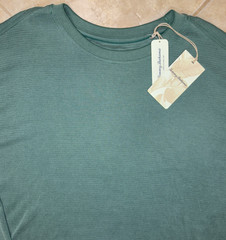 Tommy Bahama Coastal Crest Tee Crew Neck L/S Mens 3XLB UPF 30 Myrtle Green NWT