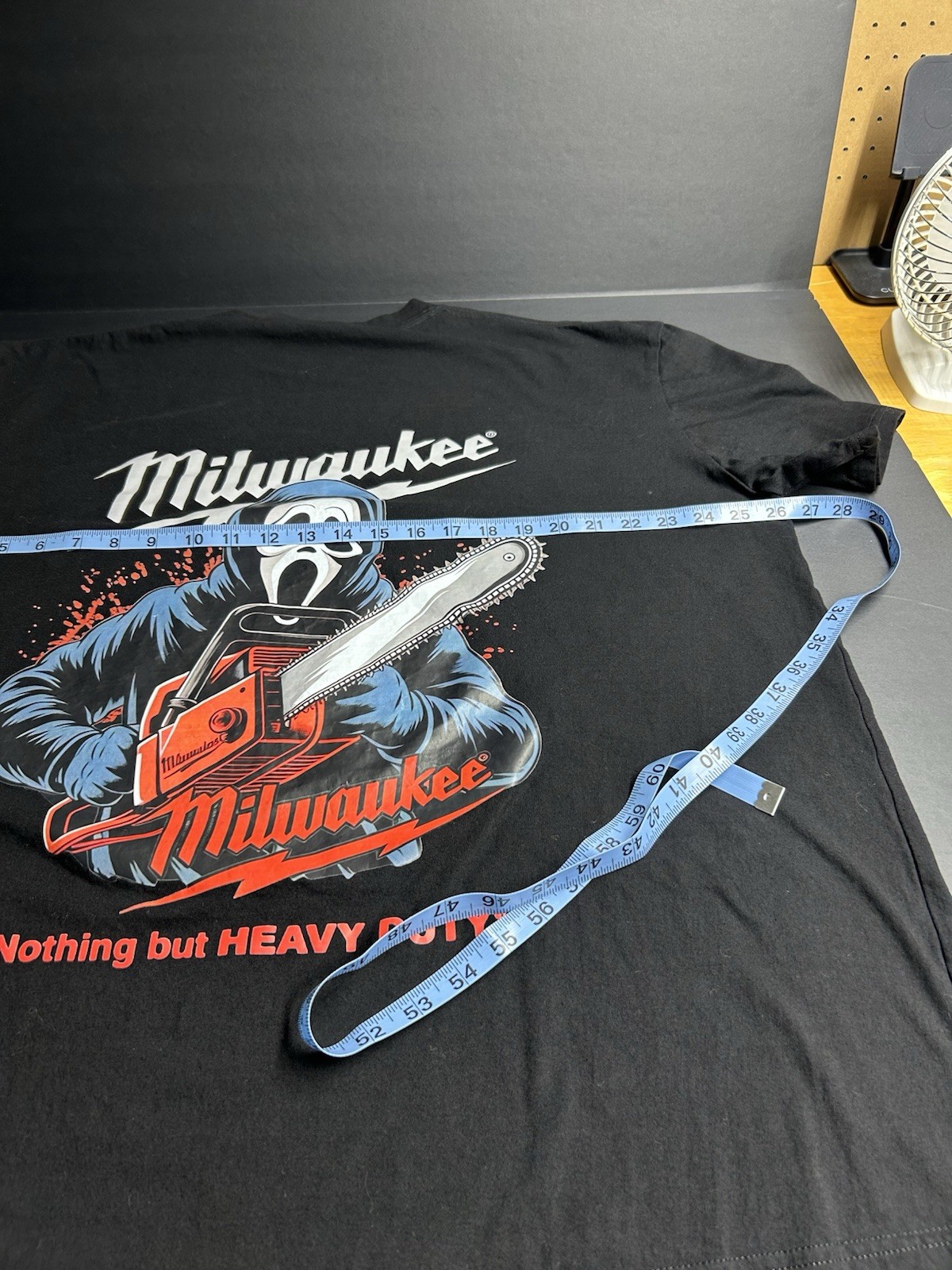 Milwaukee 3XL Tee Shirt w/ Graphic “Nothing But Heavy Duty” gallery