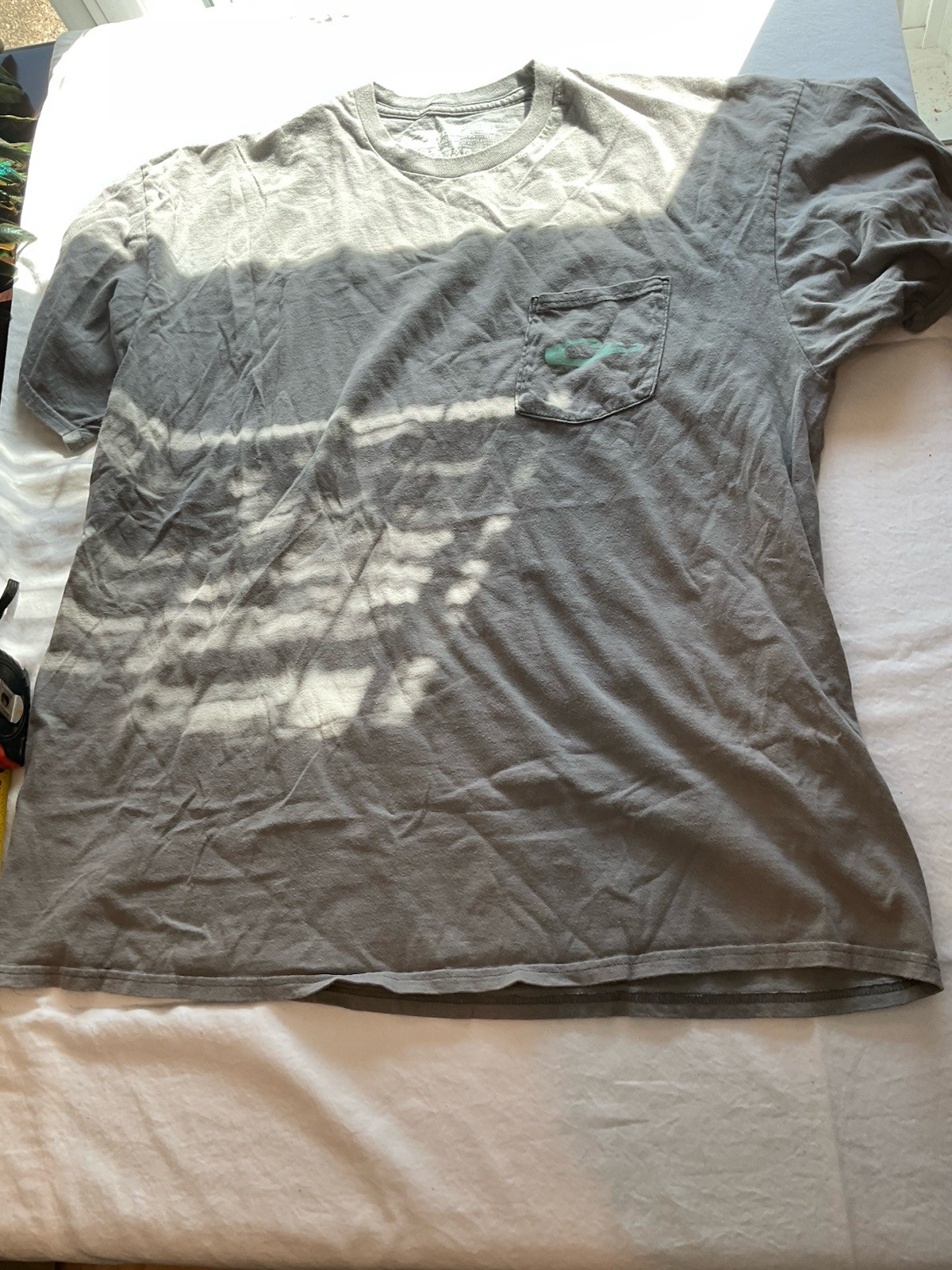 Drake Gray Graphic Print Logo Cotton Knit Crew Neck Short Sleeve T-Shirt Men 2XL