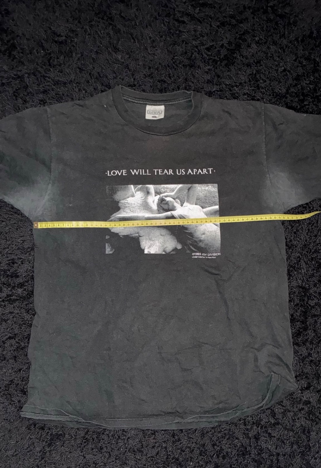Joy Division vintage t shirt 90s band L black gallery