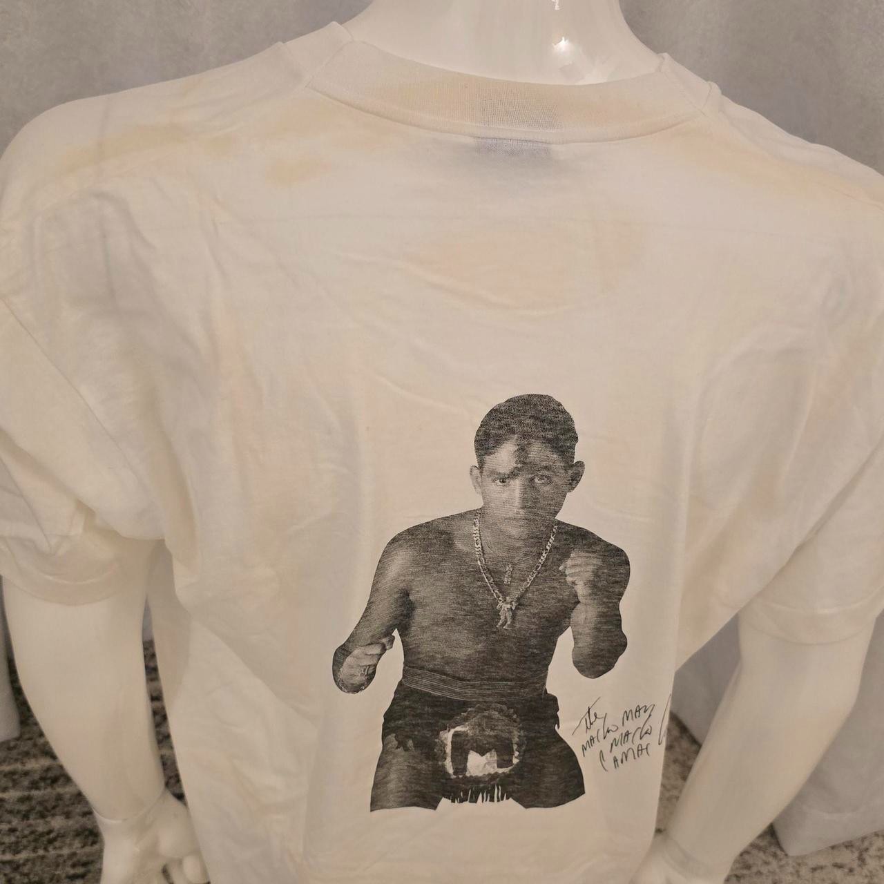Macho Time Camacho 90s T-Shirt Photo Signed Deadstock Vintage Single Stitch XL gallery