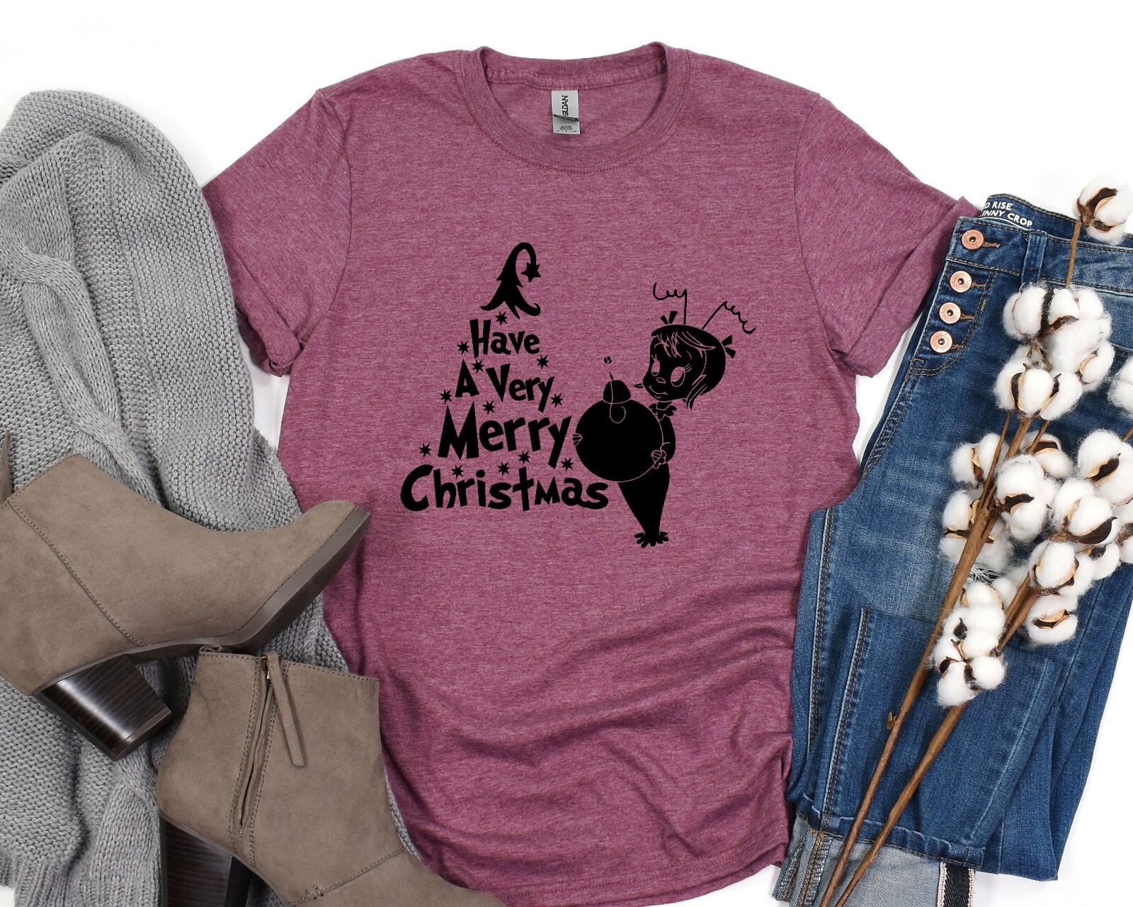 Have A Very Merry Shirt, Christmas Gift T-Shirt, Gift Tee, Winter Shirt, gallery