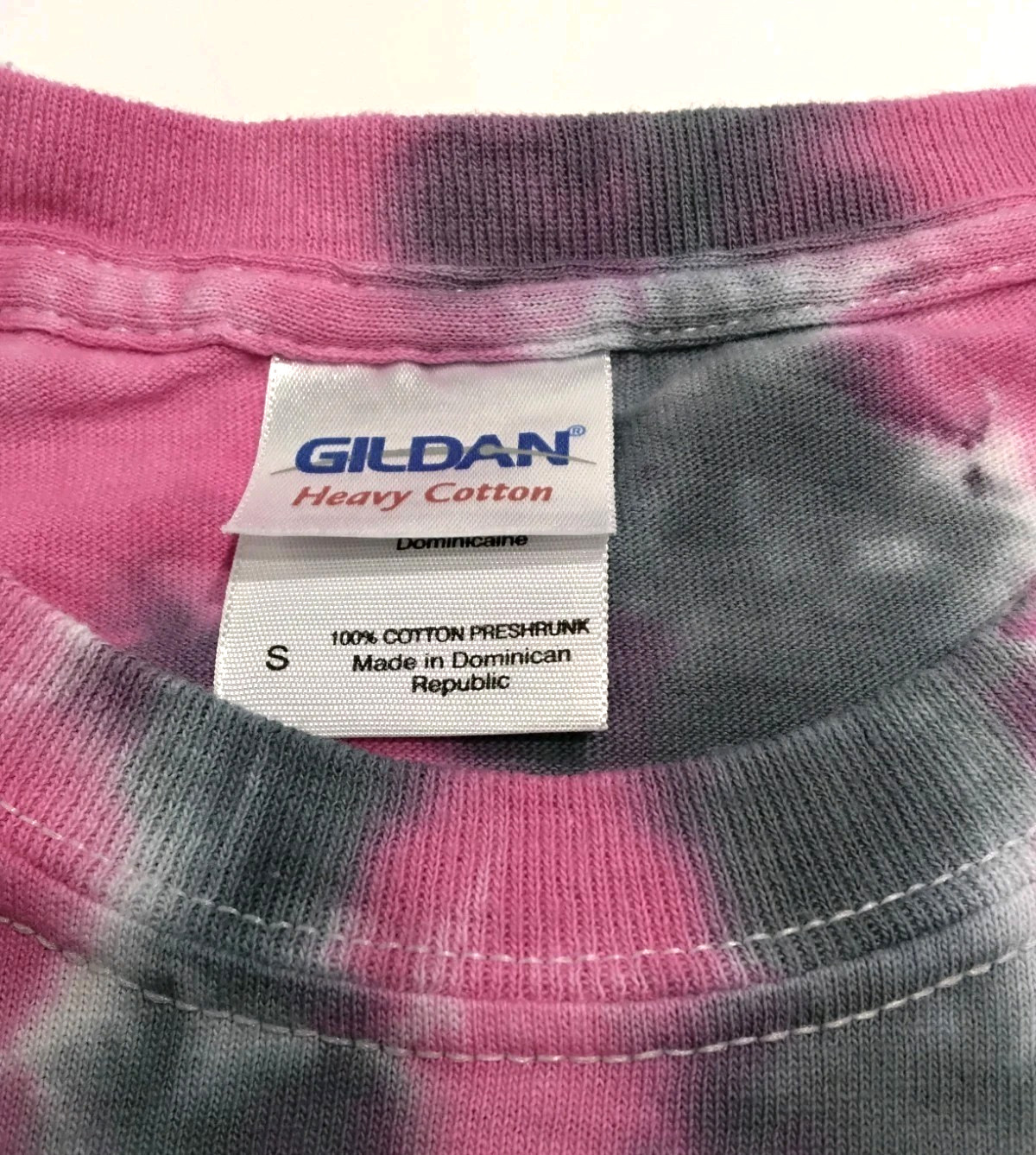 New Tie Dye Men's T-Shirt Pink Adult Small Multicolor Summer gallery