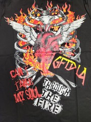 GFTD LA Los Angeles GT James Graphic Print Stretch T-Shirt NWT FREE SHIP