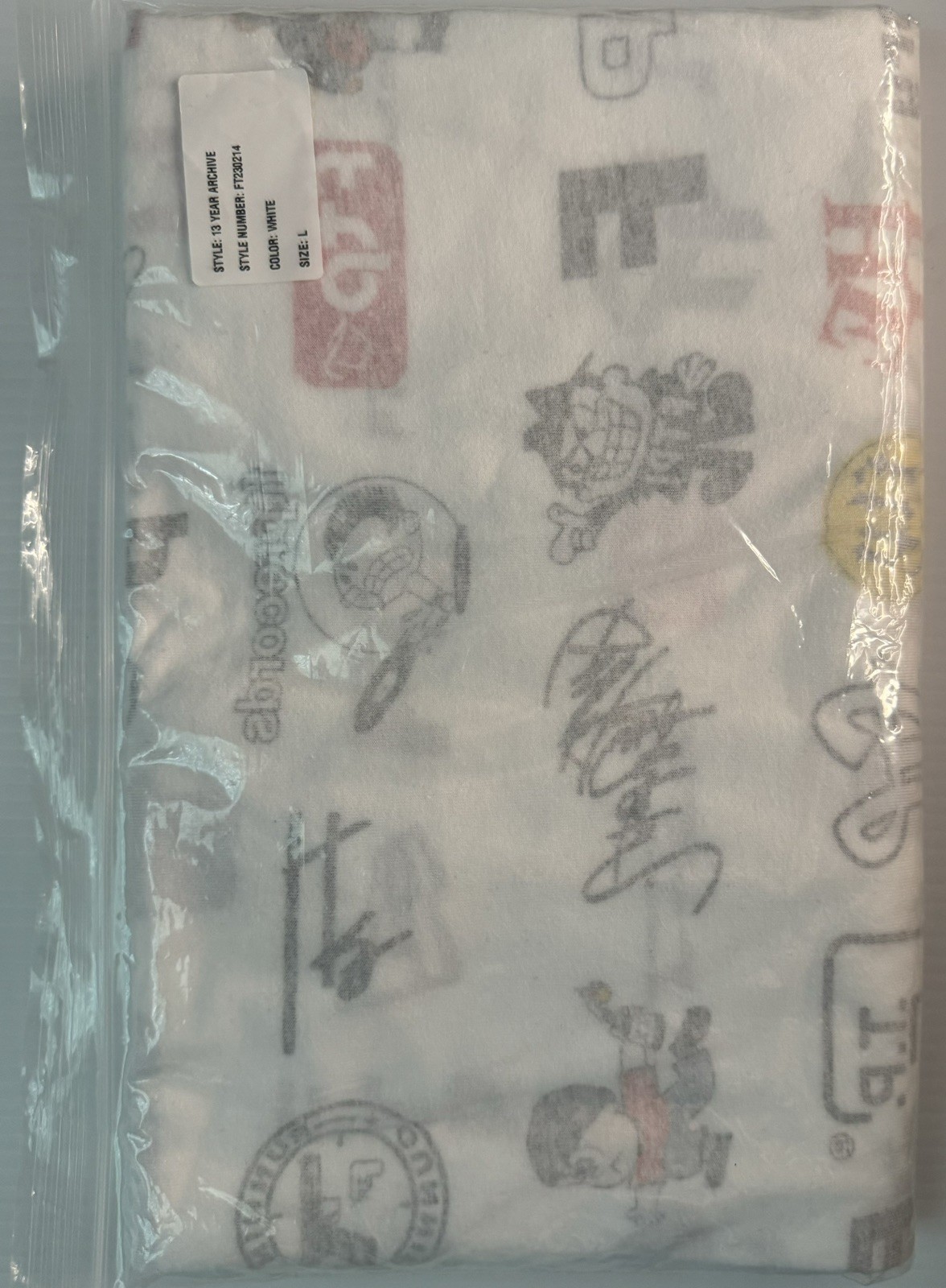 FTP Fuckthepopulation 13 Year Anniversary Archive Reversible Tee White Large ‘23 gallery