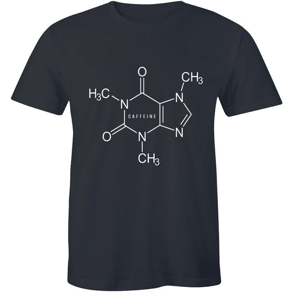 Caffeine Nerd Science Chemistry Formula Men’s Physics Biology Funny Biochemistry