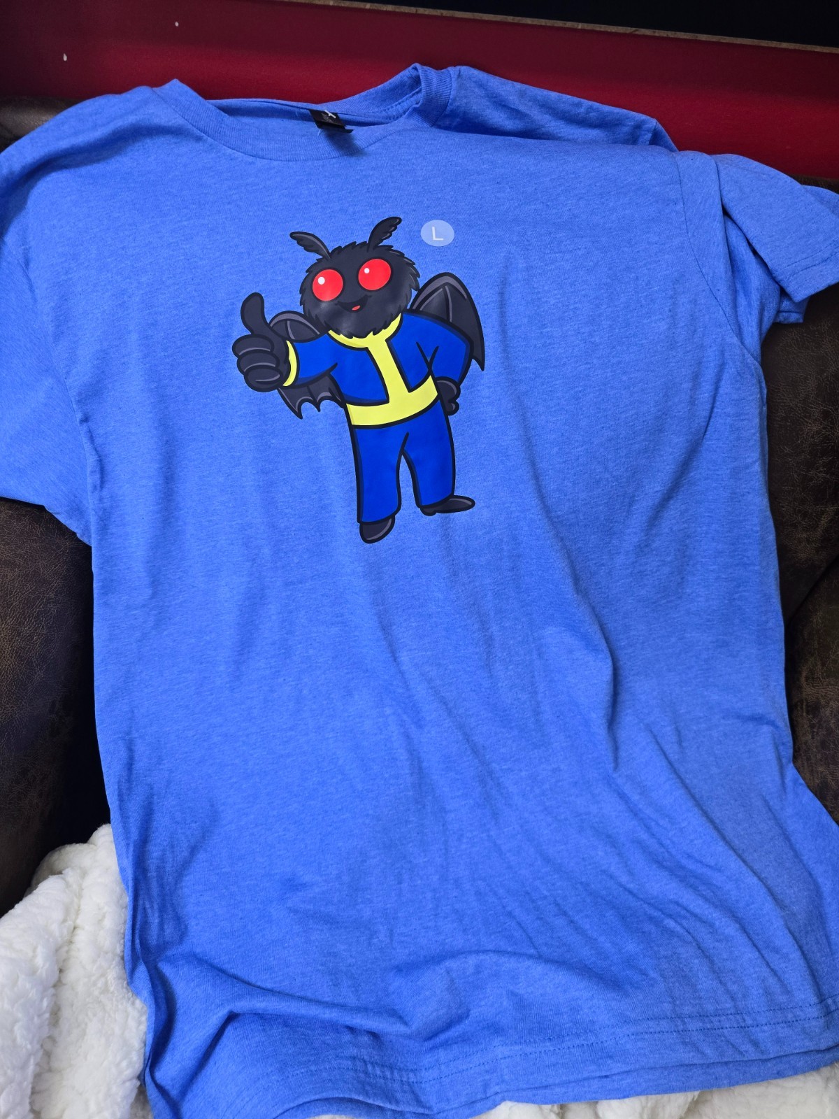 Vault Guardian Mothman T-Shirt Wasteland Inspired Appalachian Cryptid Gamer Tee gallery