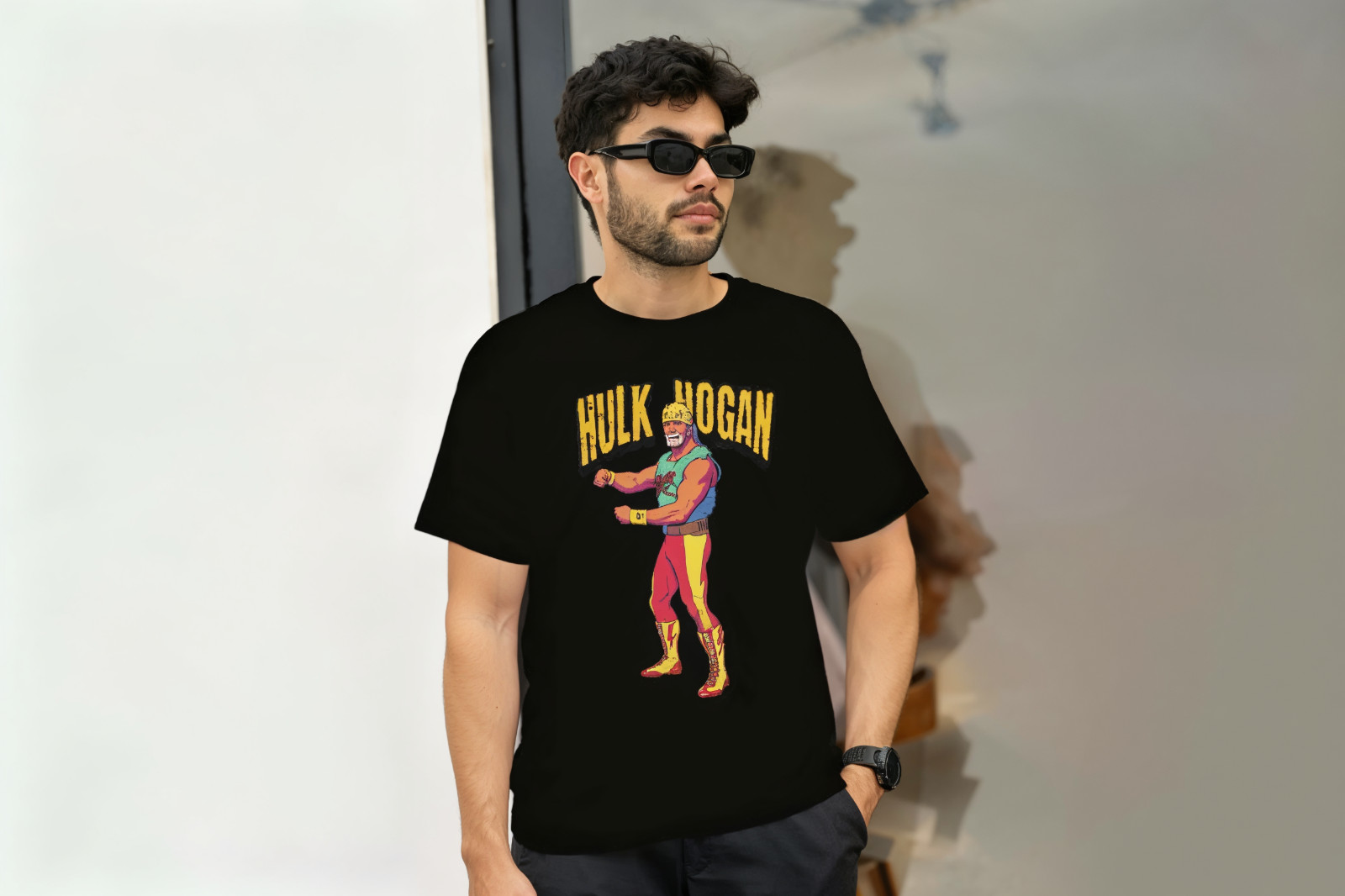 HULK HOGAN VINTAGE STYLE GRAPHIC T-Shirt Size S-5XL gallery