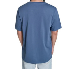 Converse Men’s Short Sleeve Star Logo Graphic T-Shirt, Blue, Size XL