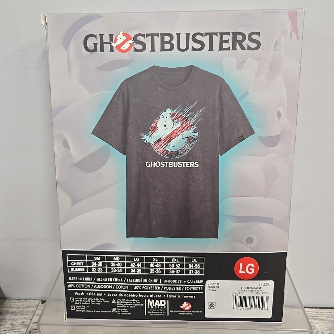 Ghostbusters Frozen Ghost T-Shirt Size Large Unisex New In Box gallery