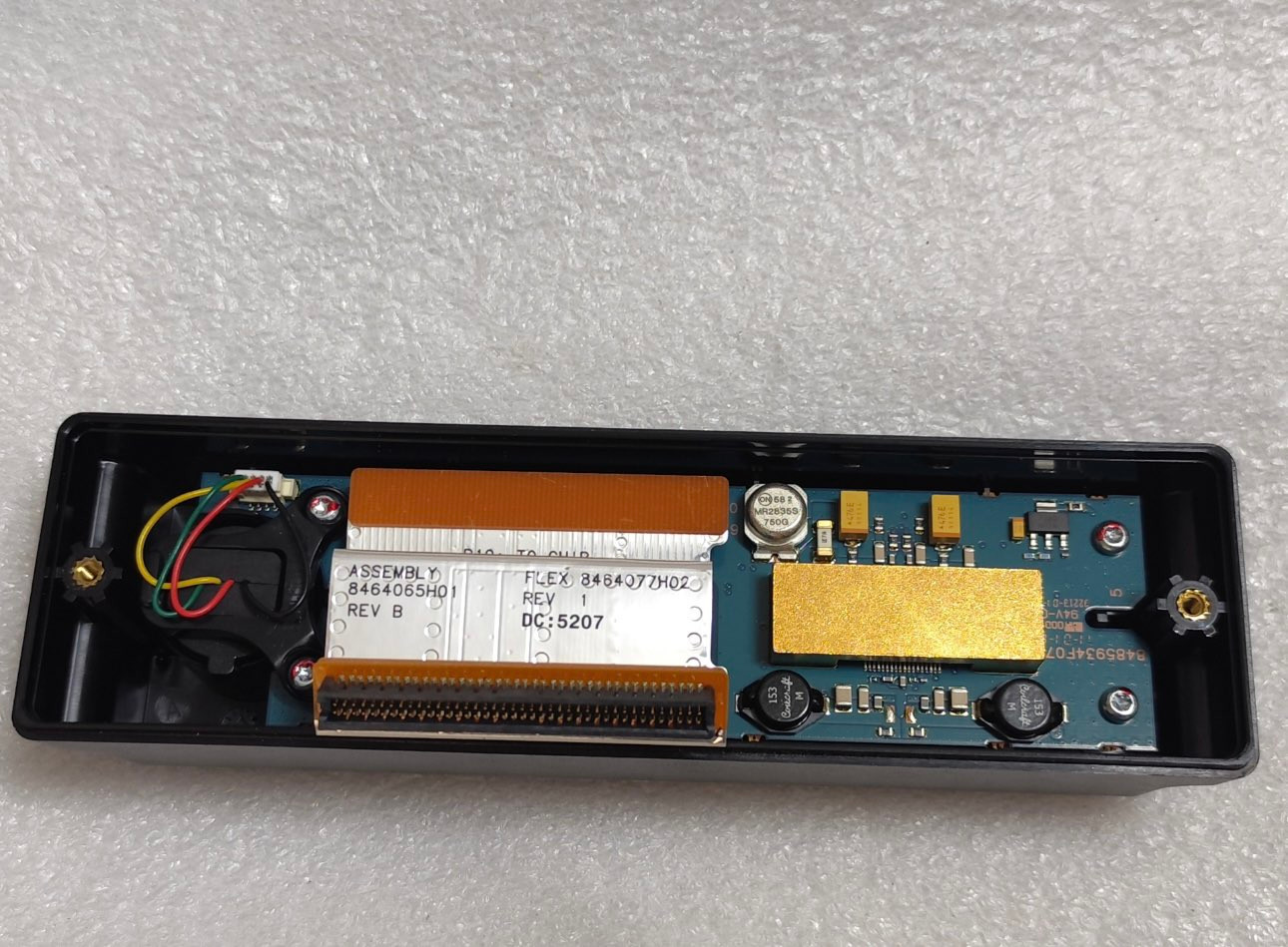 Motorola XTL5000 APX7500 O5 separation head rear panel cover with connecting wir