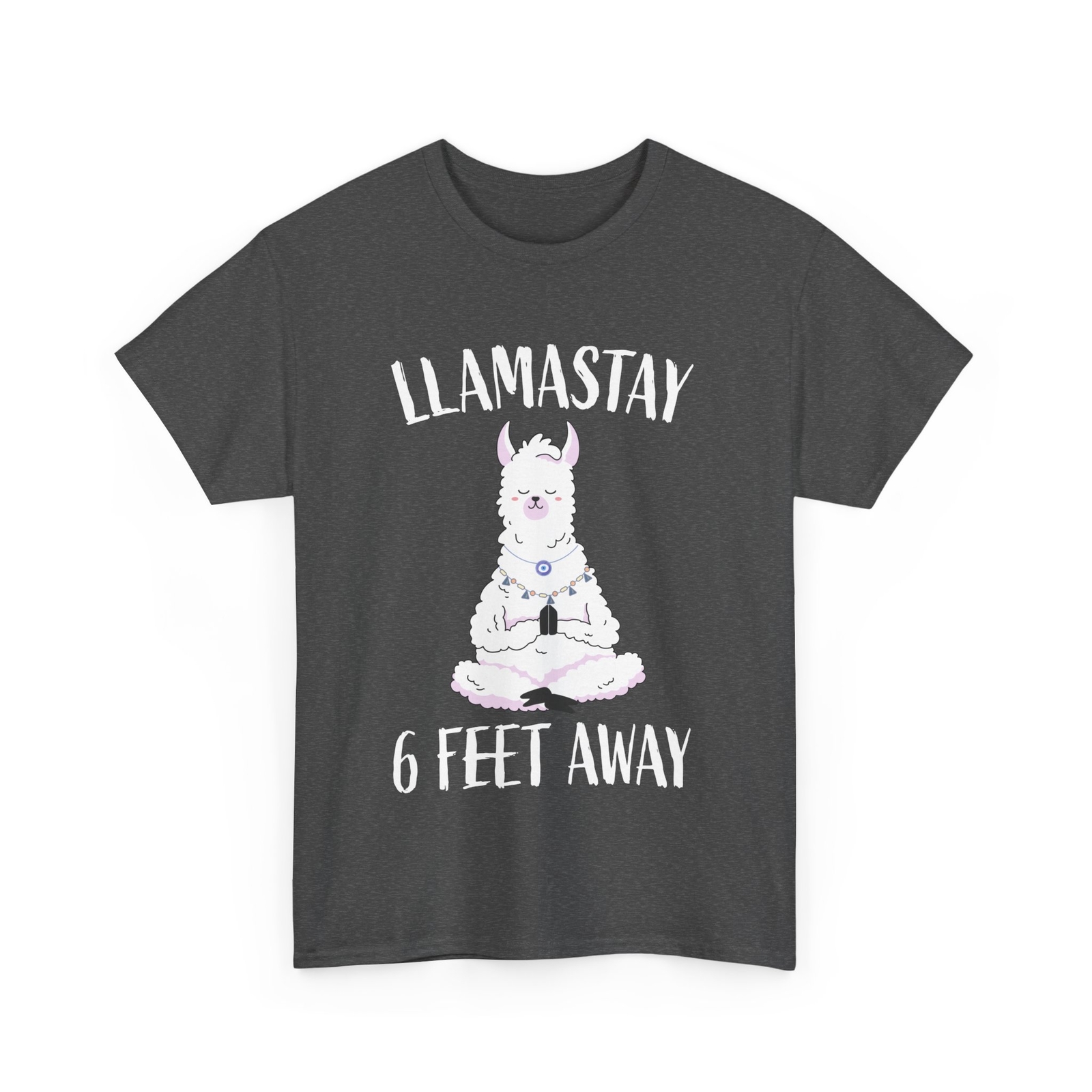 Llamastay 6 Feet Away Shirt, Animals Llamas Lovers Women Men Shirt